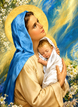 Marie et bebe